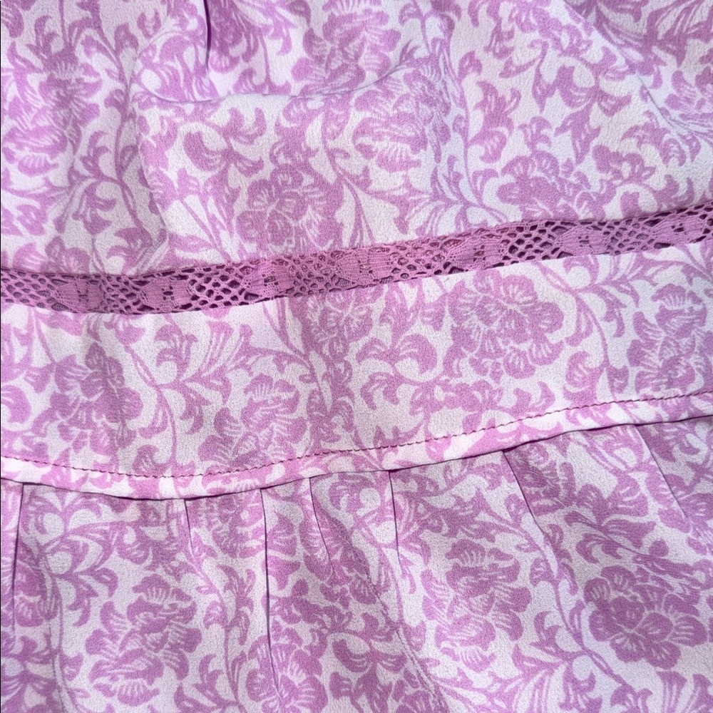 Pink Ruffled Kids Dress - Picture 4 of 9